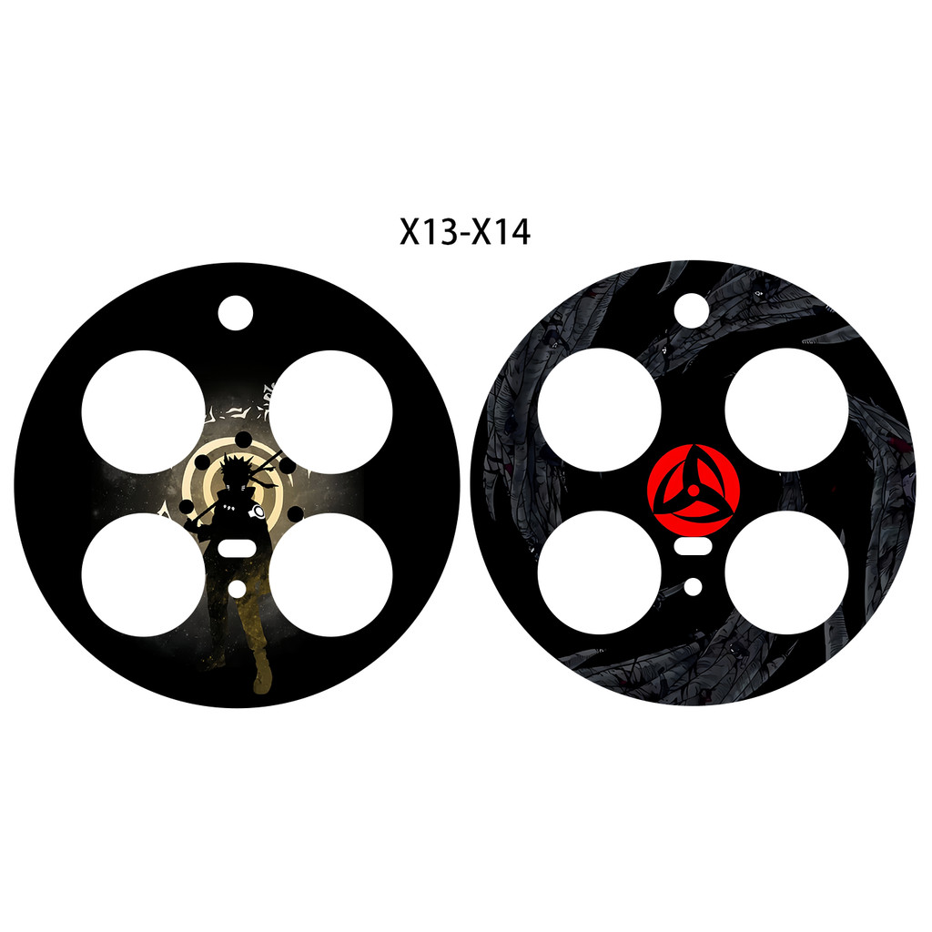 สําหรับ Vivo X300 Pro X200 Pro Mini X100S X100 Ultra Naruto ตัวอักษร Hyuga Hinata Uchiha Sasuke Kakashi เลนส์สติกเกอร์ตกแต่งกล้องสติกเกอร์นุ่มฟิล์มสวมใส่ Anti-scratch - รูปที่ 5