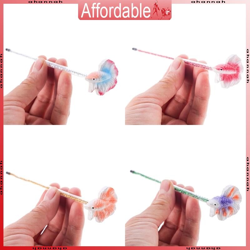 Betta Training Wand Betta Starter Kits Resin Betta Training Stick Decorations