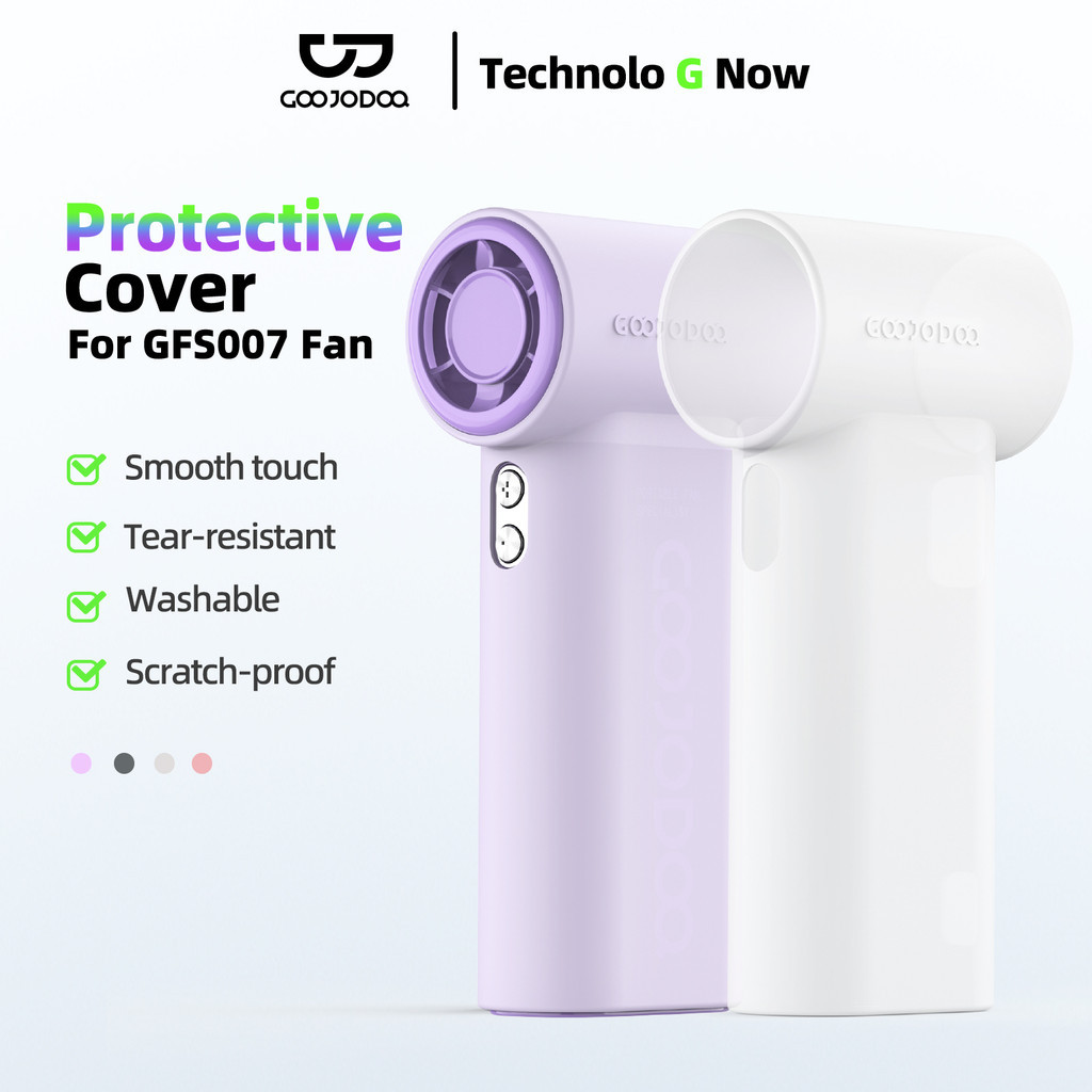 GOOJODOQ GFS007 Mini Fan Protective Cover Silicone Protective Cover Washable