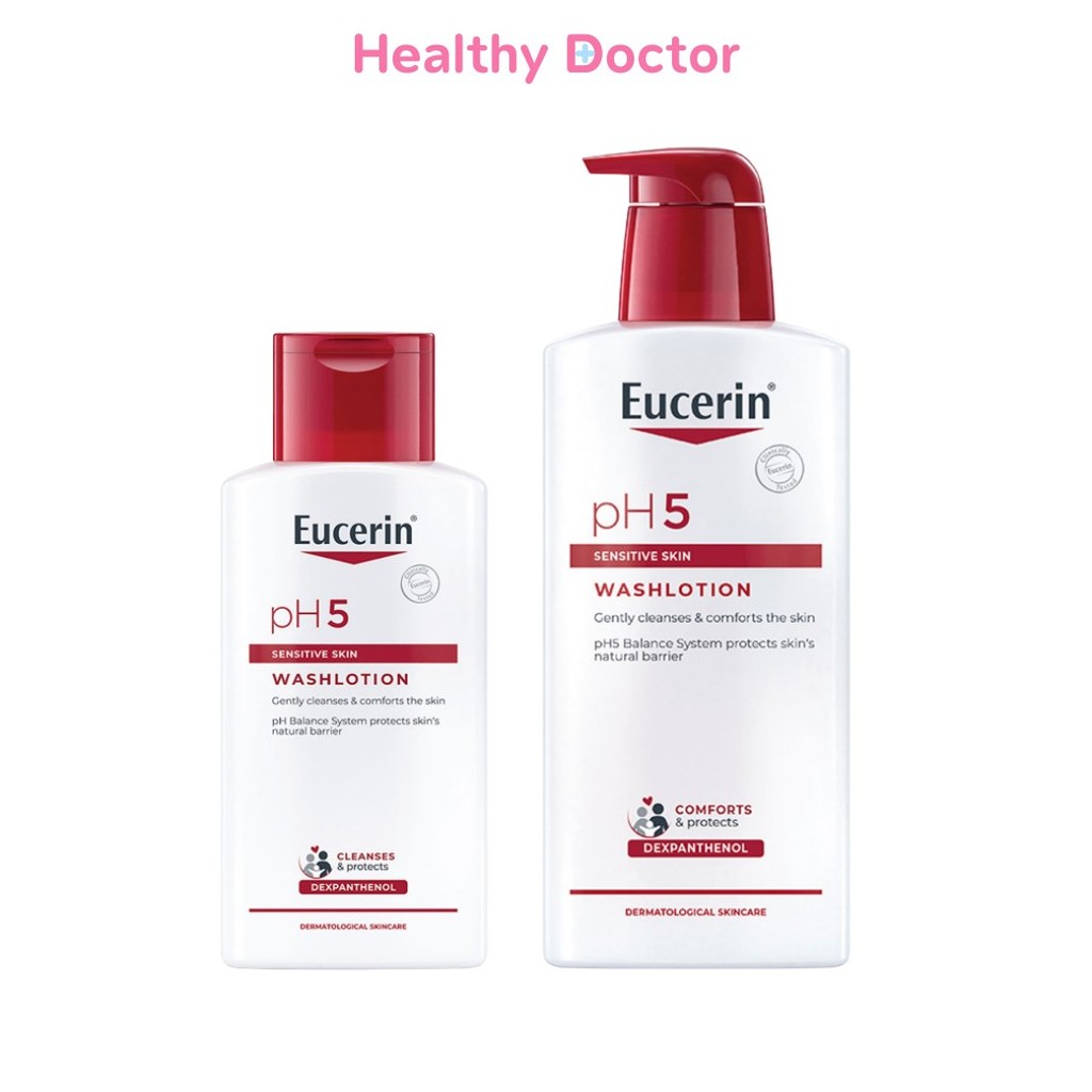 EUCERIN pH5 WASHLOTION วอชโลชั่น ครีมอาบน้ำ wash lotion