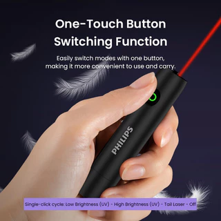 Philips เชื้อราในผิวหนังสัตว์เลี้ยง ไฟฉายตรวจธนบัตร แสงสีม่วง แสงสีแดง โคมไฟแมว เลเซอร์แมว