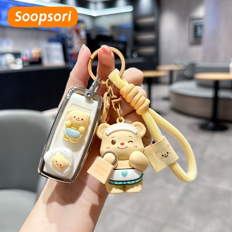 Soopsori Tpu กุญแจรถสําหรับรถจักรยานยนต์ Honda Adv 350/Forza 350/คลิก 160/giorno/vario150/Honda geno/Air Blade /scoopyi 2021-2023 /lead 125 Tpu Key Cover พวงกุญแจ