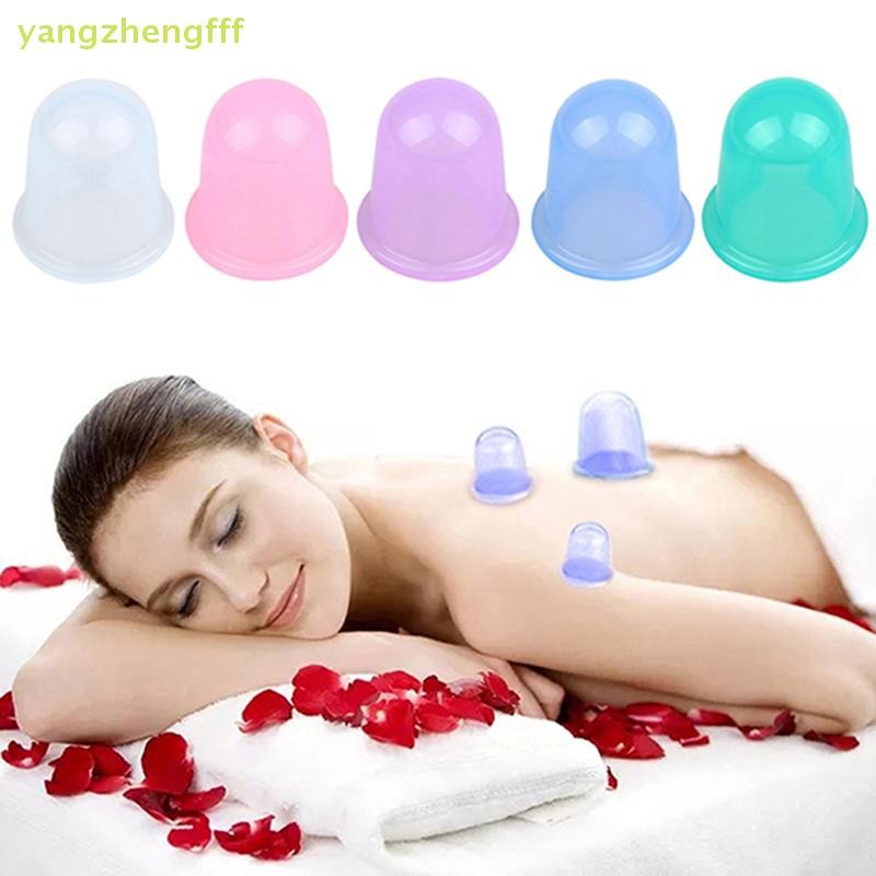 [yangzhengfff] Body Massage Helper Anti Cellulite Vacuum Silicone Massage Cupping Health Care [ใหม่]