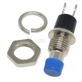 P PBS-110/PB05A รู 6/7 มม.ขนาดเล็ก Miniature Lockless Push ปุ่มสวิทช์รอบ Self-Reset 2 Pins