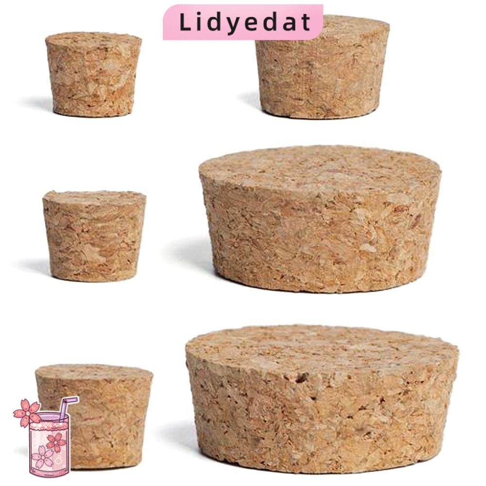 Lidyedat165 Tapered Cork Plugs, ตรง DIY ไม้ไวน์ Corks, ไม้ Cork Reusable Stopper ซีลขวด Stopper เครื่องมืออุปกรณ์ครัว