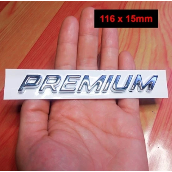 PREMIUM, LUXURY, แสตมป์ตกแต่งรถไลน์ LUXURY, อุปกรณ์ตกแต่ง