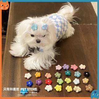 Handmade Mini Hair Breaks สัตว์เลี้ยง BB คลิปโบว์กิ๊บติดผมอุ…