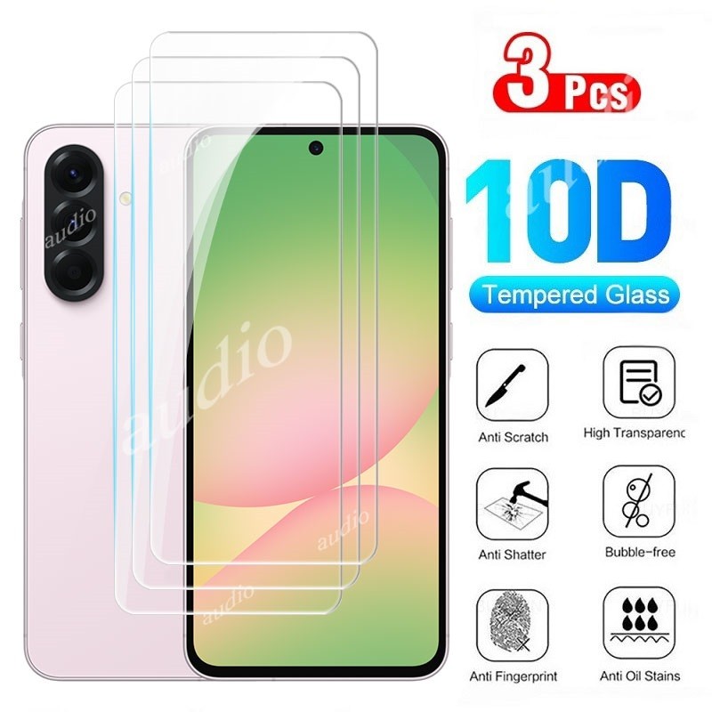 SAMSUNG สําหรับsamsung A56 5G 3 ชิ้นกระจกนิรภัยป้องกันหน้าจอสําหรับSamsung Galaxy A56 GalaxyA56 5G 2