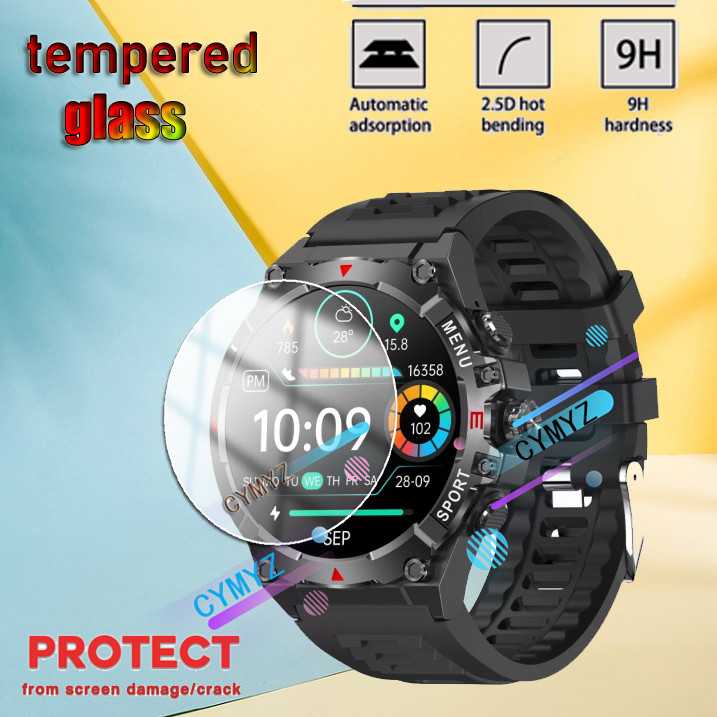 Colmi V76 ฟิล์ม 9h กระจกนิรภัยป้องกันหน้าจอ Colmi V76 ฟิล์มใส Colmi V76 ป้องกันหน้าจอ