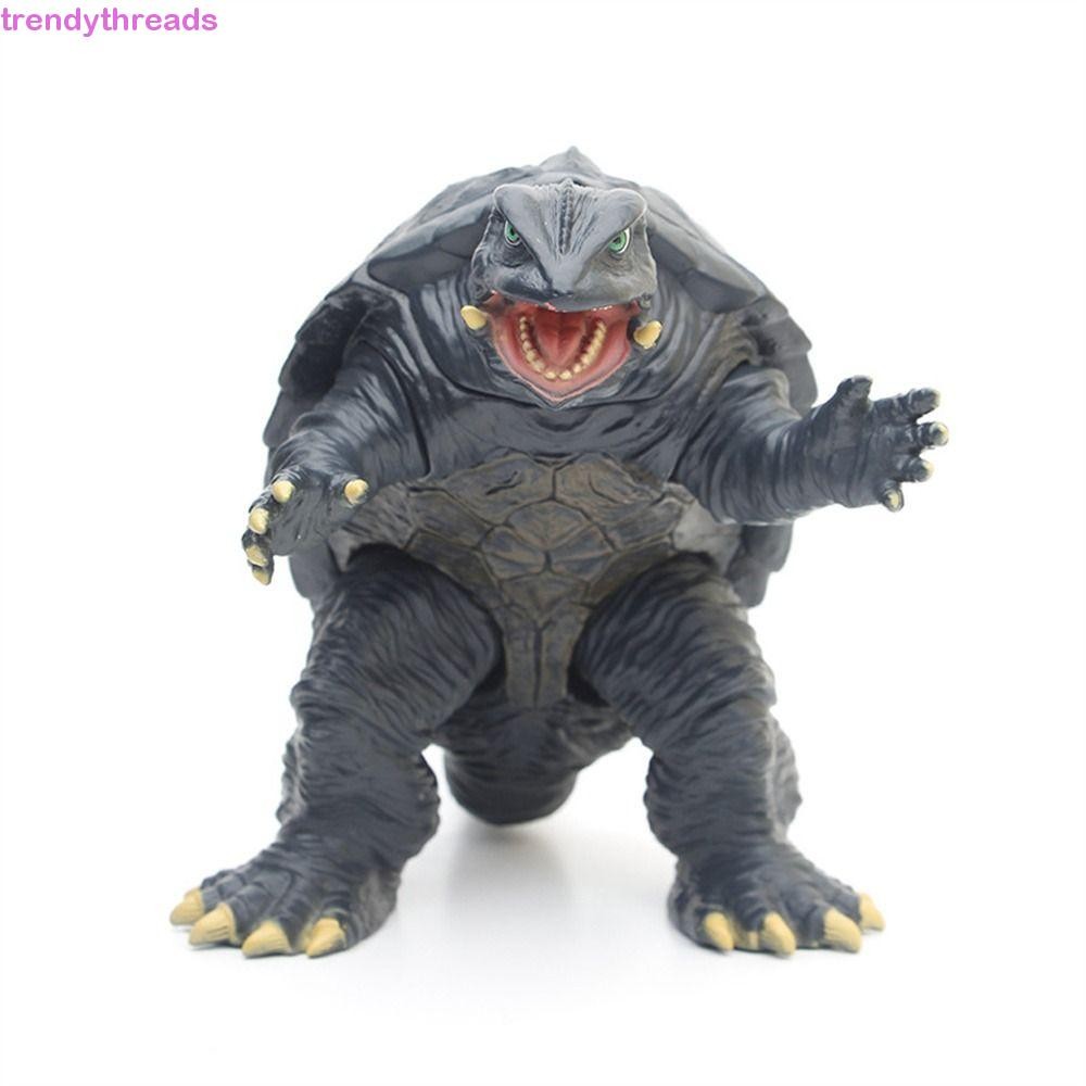 Trendythreads Gamera Action Figure, Godzilla Vs Kong ของเล่นต่อสู้เต่าของเล่น,ตกแต่งเคลื่อนย้ายได้ตั