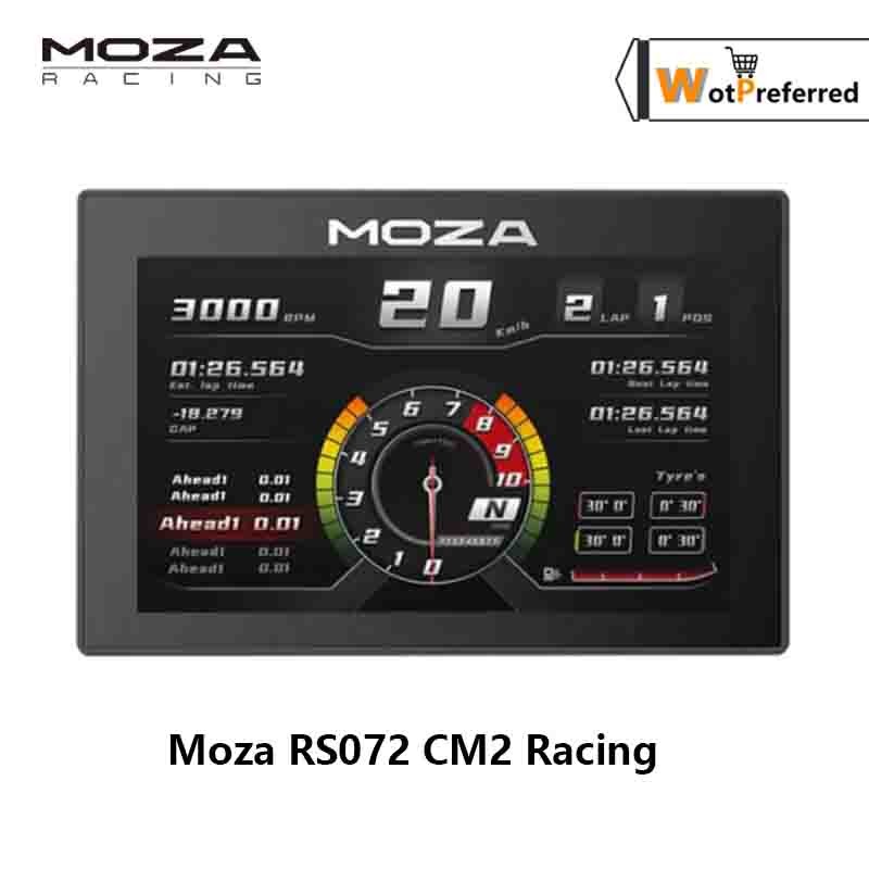 Moza RS072 CM2 Racing Dash MOZA อุปกรณ์เสริมสําหรับเล่นเกม MOZA CM HD Racing Dashboard MOZA Racing S