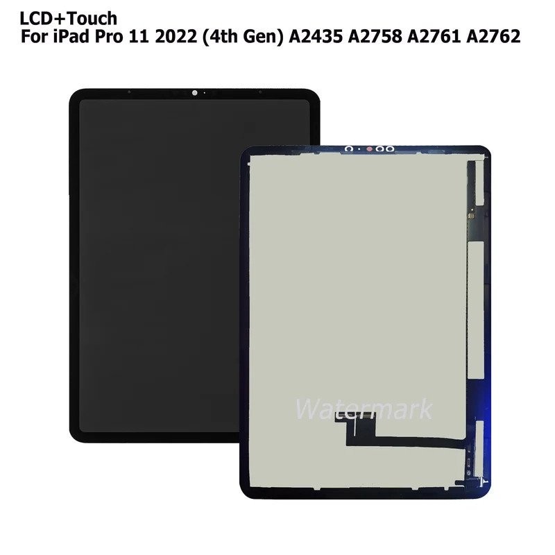 สำหรับ iPad Pro 11 2022 A2435 A2758 A2761 A2762 A2759 จอแสดงผล LCD แผงสัมผัส ชุดประกอบสำหรับ iPad Pr
