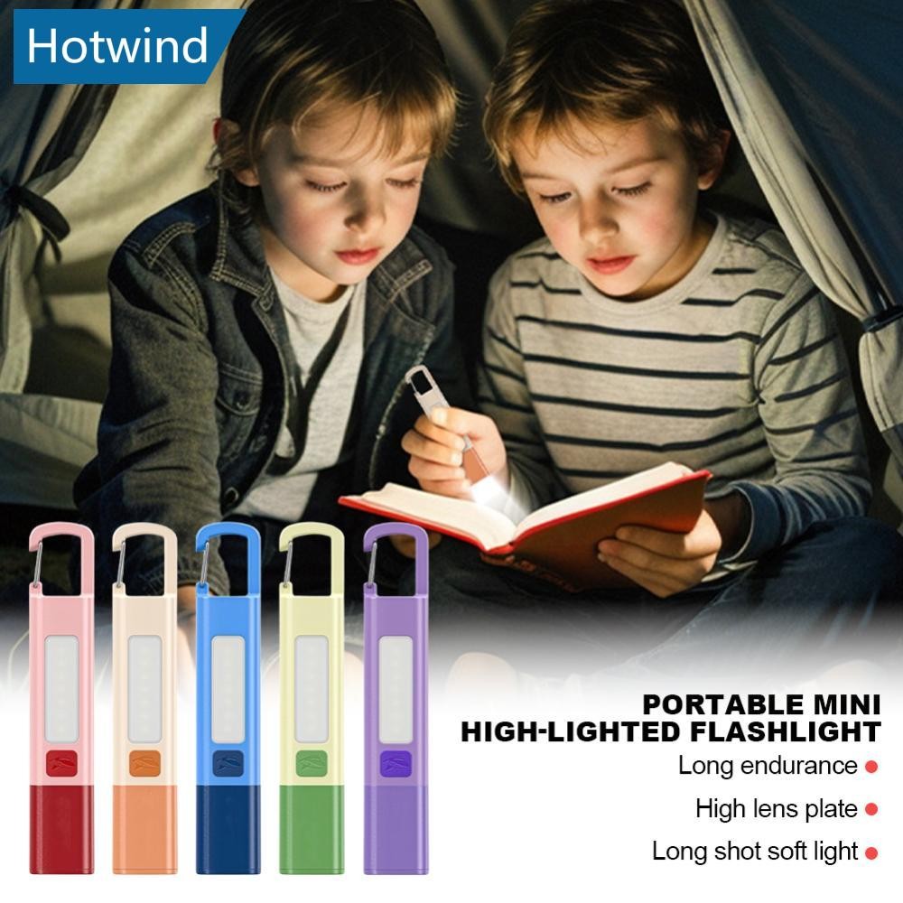 Hw แบบพกพา Mini High-Lighted ไฟฉายสามความเร็วปรับ Telescopic ซูม Camping Work Light ชาร์จ USB W1X6