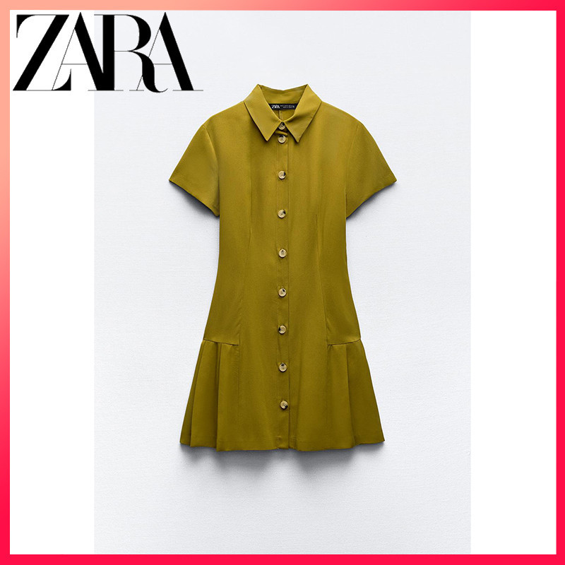 Zara 24 ใหม่ ชุดมินิเดรส ฤดูร้อน สําหรับผู้หญิง