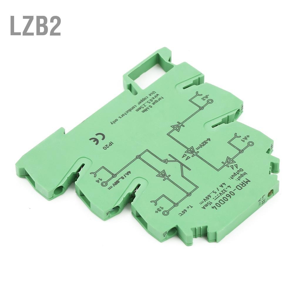 LZB2 MRD-060D4 Ultra Thin PLC รีเลย์เครื่องขยายเสียง DC Solid State Relay โมดูล