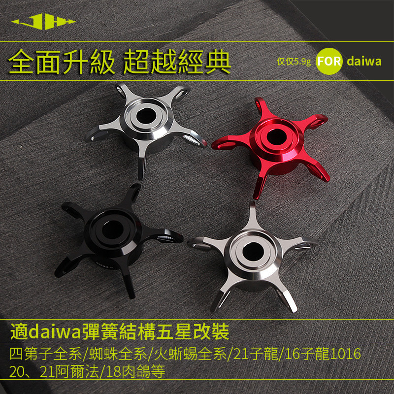 Jhh ล้อหกแฉก รูปแมงมุม ดาวห้าแฉก 21 Al สําหรับ daiwa Zilong 20 Spider 80