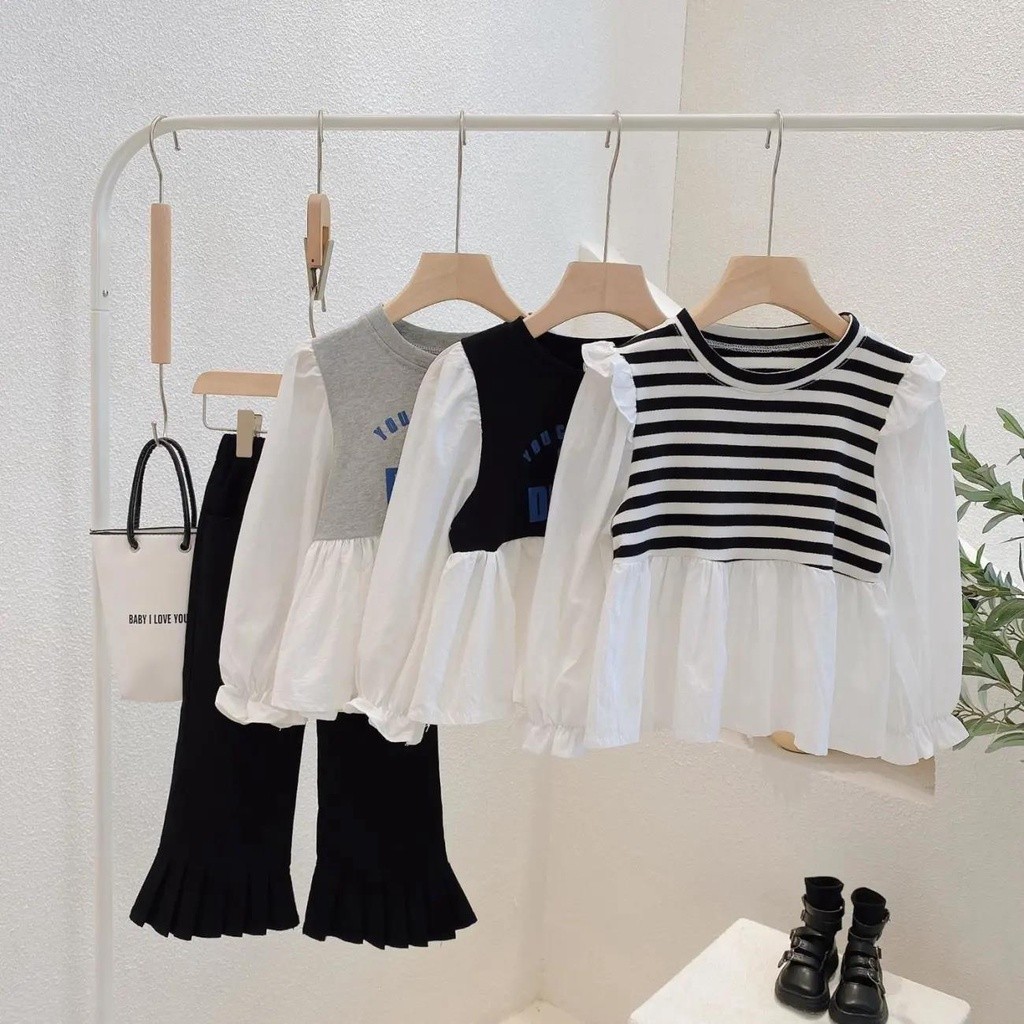 Baju-baby-princess-girl-lengan-bud-girls-girl-clothing-blouse-kids-girl-girl-top-style-kids-fashion-