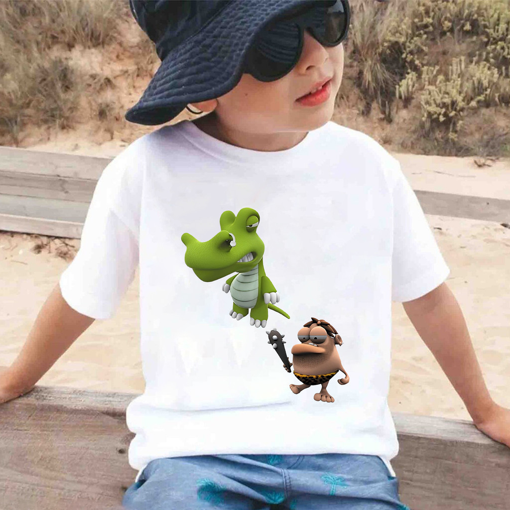 Monsters Composer 2024 แขนสั้นเด็กใหม่ รูปแบบน่ารัก สะดวกสบายและทันสมัย T9