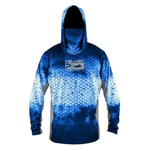 เสื้อกีฬาแขนยาว มีฮู้ด ป้องกันรังสียูวี 50 สําหรับผู้ชาย