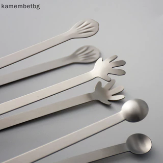 Kamembetbg คลิปสแตนเลสแหนบน้ําตาลอาหารคลิปบาร์บีคิว Ice Clamp เครื่องมือบาร์ครัวเสิร์ฟ Tong อุปกรณ์ครัว TH