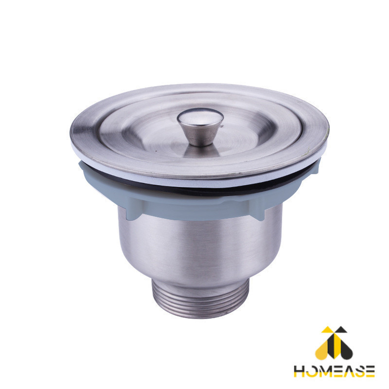 HA สะดืออ่างล้างจาน 201 วัสดุสแตนเลส ตะกร้ากรองเศษอาหาร Kitchen Sink Strainer