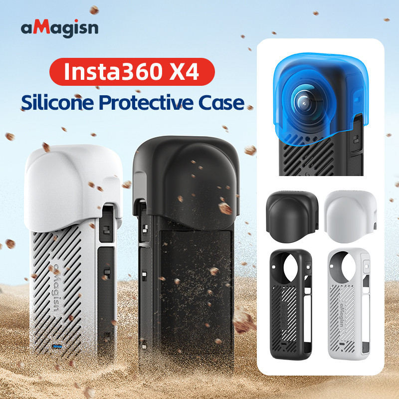 เคสซิลิโคน ป้องกันกล้อง สําหรับ Insta360 X4 X4