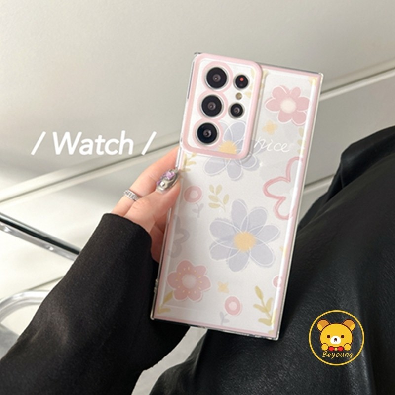 เคสโทรศัพท์มือถือ TPU นิ่ม ป้องกันเลนส์ ลายดอกไม้น่ารัก เหมาะกับฤดูร้อน สําหรับ Vivo Y36 Y78 5G V29 Pro V27 V25 Pro V29E V27E V25E V23E V23 V20 SE T1 5G