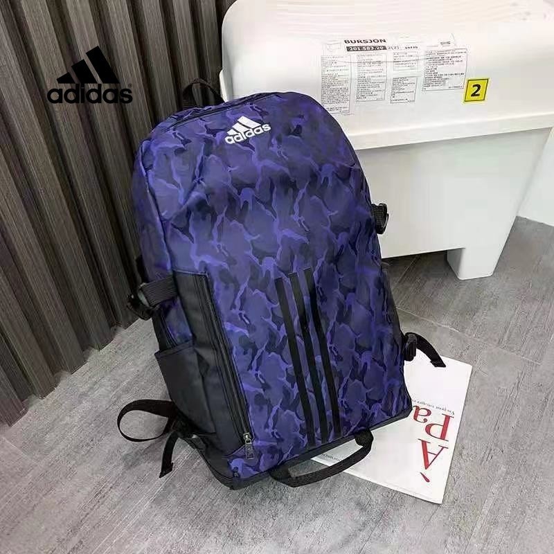 Adidas กระเป๋าเป้แฟชั่นลำลองสำหรับผู้ชายและผู้หญิงรุ่นใหม่