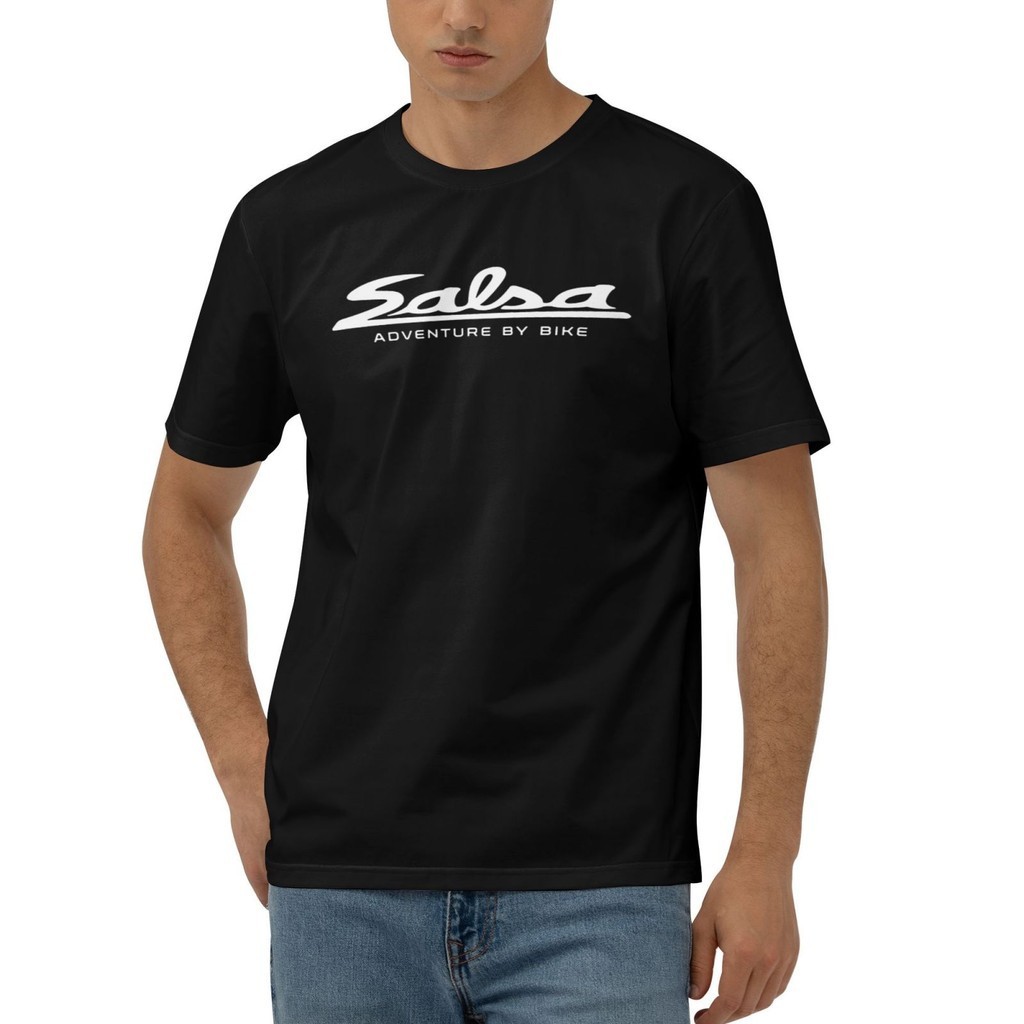 Salsa Bicycles Bike Logo Hip Hop Designs Men T Shirt ใหม ่