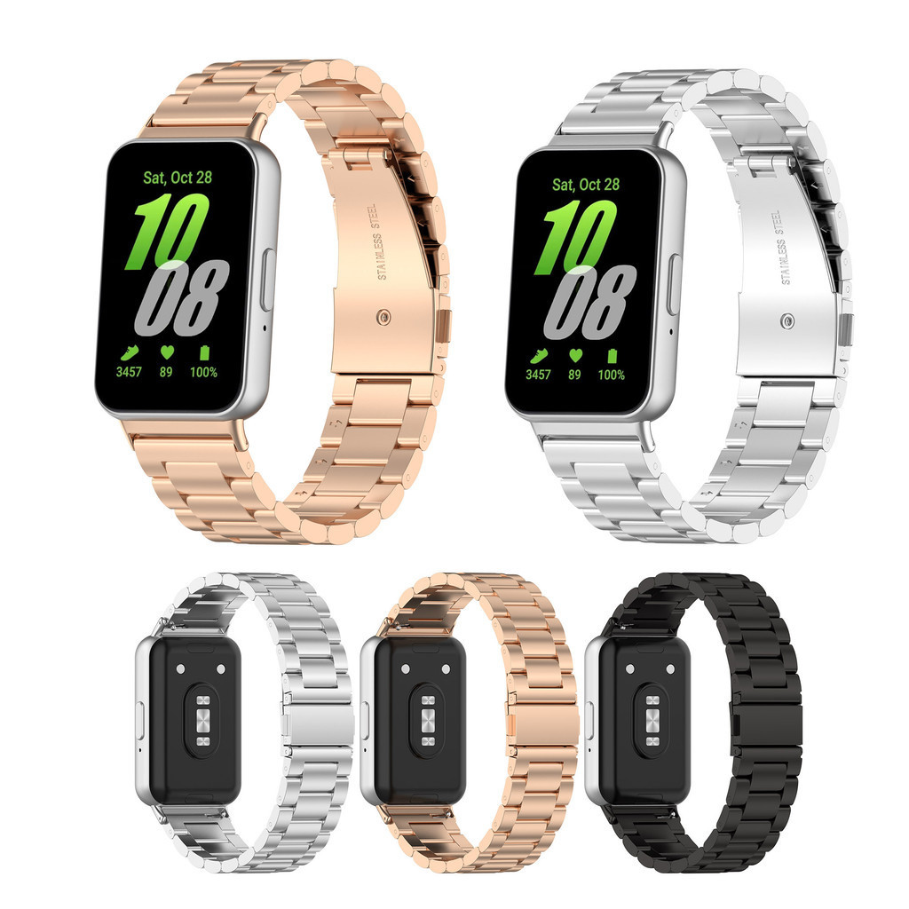 สายโลหะสแตนเลสสําหรับ Samsung Galaxy Fit 3 Fit3 SM-R390