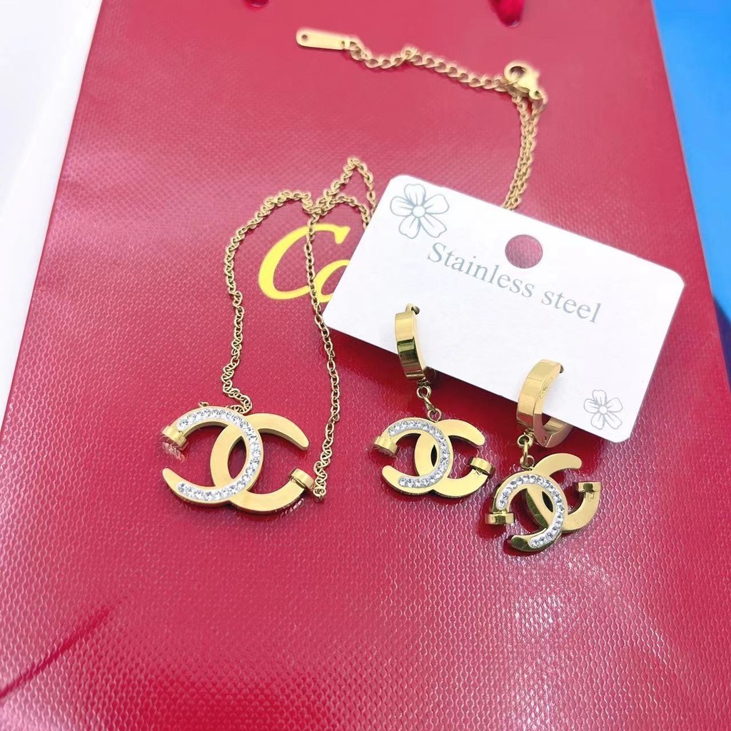 ญี ่ ปุ ่ นเกาหลีแฟชั ่ นสแตนเลส Microinlaid Zircon สร ้ อยคอเล ็ บกลิ ่ นหอมขนาดเล ็ กอารมณ ์ เครื ่ องประดับสาว
