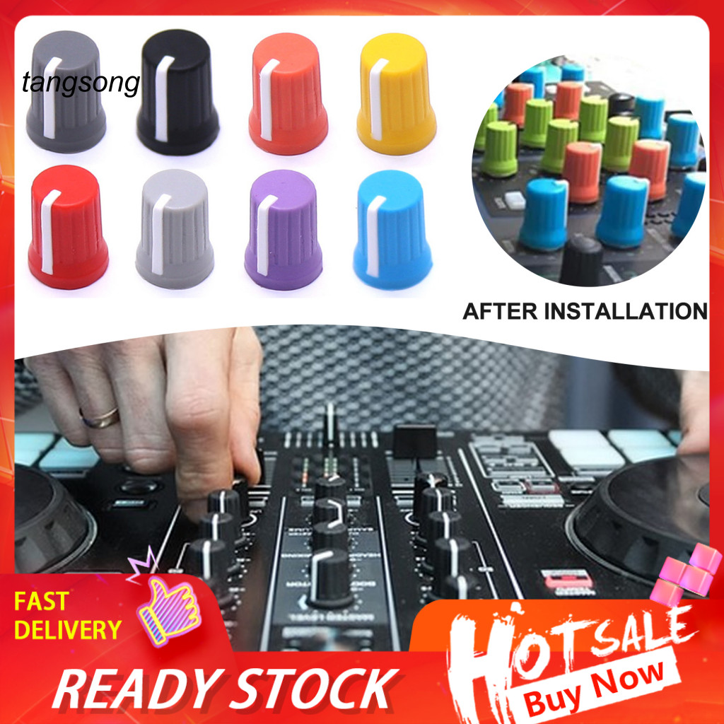 Tang _ Rotary Knobs ยาง Knob ครอบคลุม 5pcs Universal Eq Rotary Knob เปลี ่ ยน Mini ขนาด Equalizer Potentiometer Fader Knobs ติดตั ้ งง ่ ายทนทานเอเชียตะวันออกเฉียงใต ้ ที ่ ชื ่ นชอบ