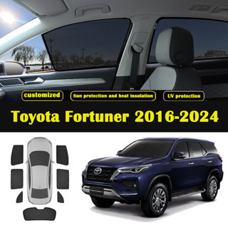 ม่านบังแดดรถยนต์สําหรับ Toyota Fortuner 2016-2024 รถหน้าต่าง…