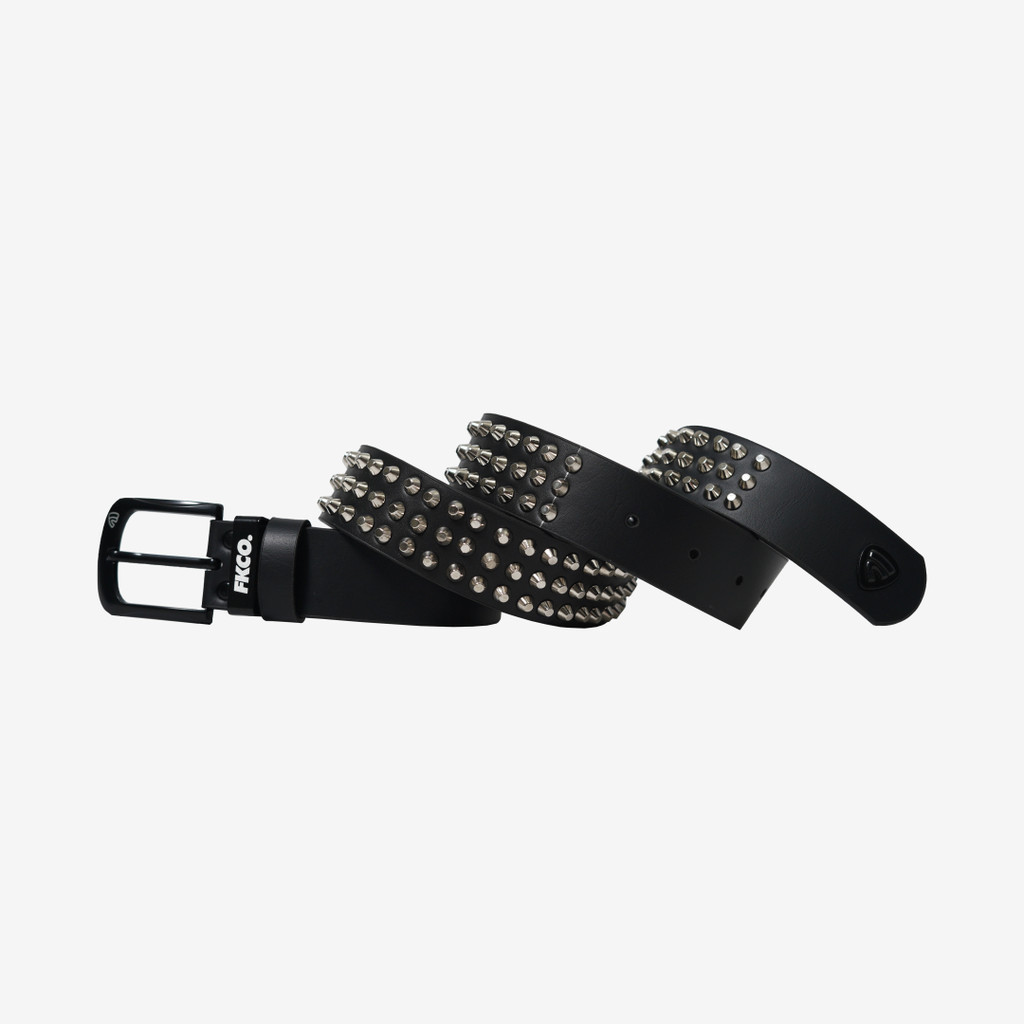 SYNTHETIC LEATHER BELT MEN WOMEN STUD PUNK BLACK FRIDAY KILLER | บิลลี่จโซ