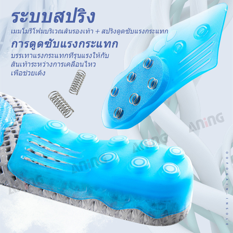 รองเท้าบาสเก็ตบอลซิลิโคนยืดหยุ่นสูงรองรับส่วนโค้งของสปริงรองเท้ากันกระแทกขนาด 35-48