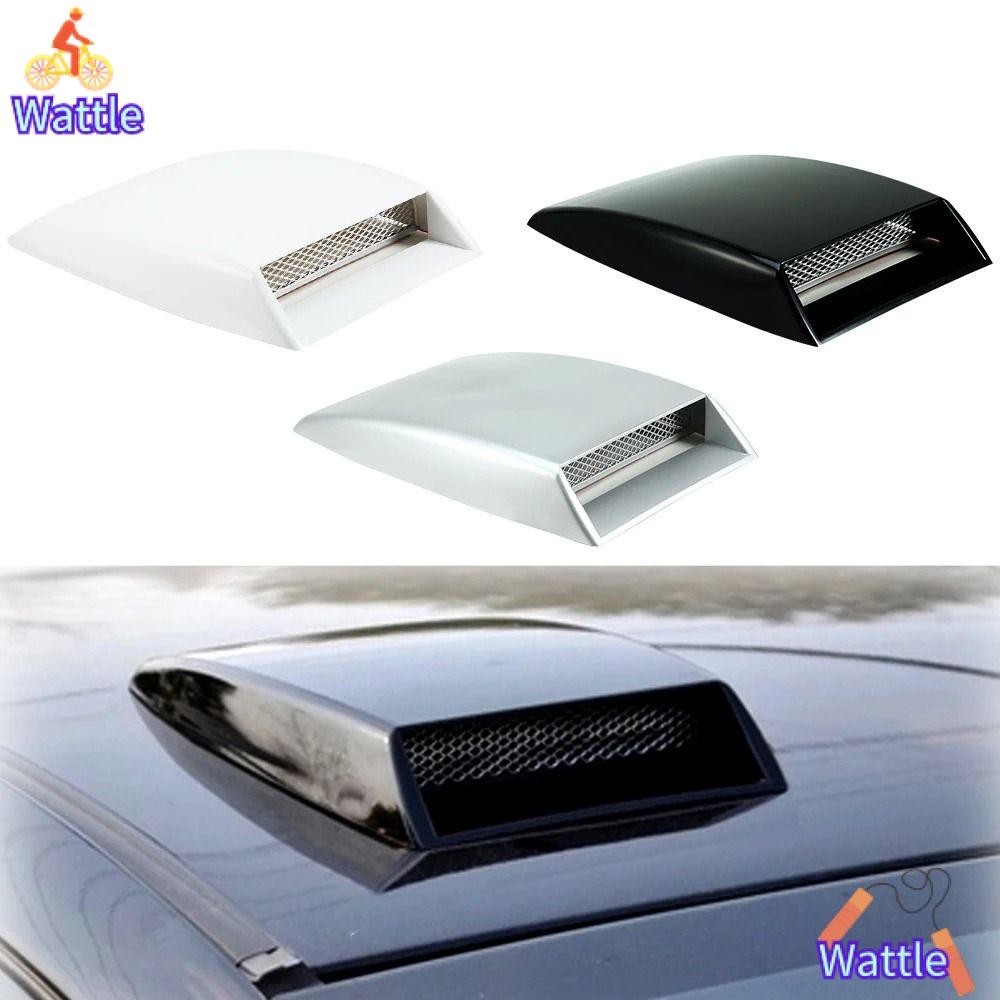 Wattle รถ Air Outlet, Universal Scoop Bonnet Hood Inlet ตกแต่ง, จําลอง Self-กาว Vents