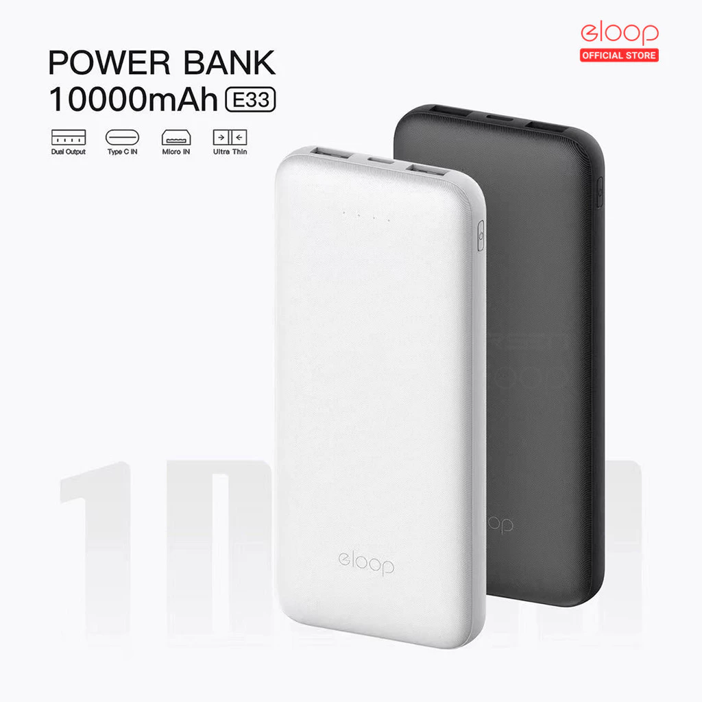 Eloop E30 / E33 / E33 Line / E34 แบตสำรอง Powerbank 5000-20000mAh thumbnail 5