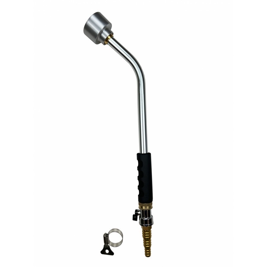 GlobalHouse Tree O หัวรดน้ำอลูมิเนี่ยม พร้อมข้อต่อ รุ่นGP1206 ขนาด46ซม. สีอลูมิเนี่ยม สินค้าของแท้คุณภาพดี