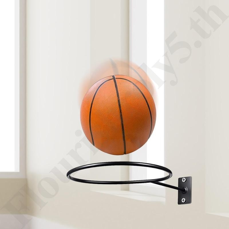 [ Flourishroly5 ] Ball Storage Wall Mount Space Saver Ball Holder Sport Equipment Organizer