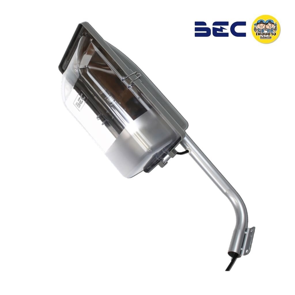 BEC โคมไฟถนน รุ่น ASTRA พร้อมขาจับ ใช้กับหลอดขั้ว E27 กันน้ำกันฝุ่น IP54 โคมถนน โคมไฟ ราคา ถูกที่สุด ดีลบีเคเค แกลเลอรีภาพที่ 2