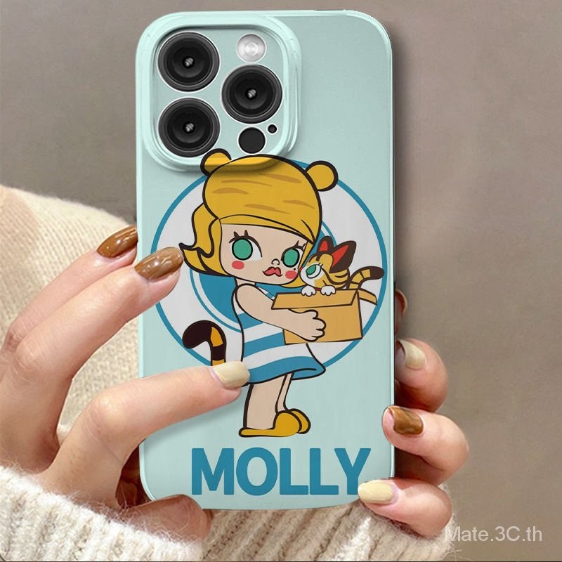 Pop Mart iPhone15Promax เคสโทรศัพท ์ เหมาะสําหรับ iPhone14/13 ฟิล ์ ม 12/11 เคสแข ็ ง XSMAX การ ์ ตูน X SFFZ