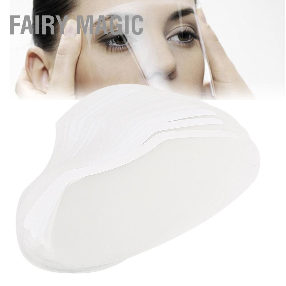 Fairy Magic 50 ชิ้นใสมืออาชีพตาป้องกันผมใบหน้าปกใบหน้าหน้ากากสำหรับการทำผม