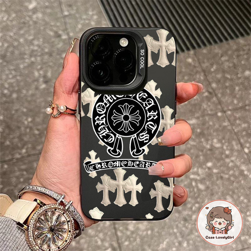 🔥ส่งจากไทย🔥ไม้กางเขนสุดเท่และอินเทรนด์  เคส Vivo Y22s Y21s Y17s Y15s Y11 Y20s Y36 Y27 Y16 Y02 Y15 Y12 Y17 Y50 Y1S V25E