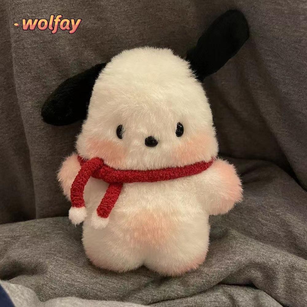 Wolfay Pochacco Key Chain, Plushie Diy จี ้ สุนัข Dolls, แฟชั ่ นตกแต ่ งกระเป ๋ าตุ ๊ กตาพวงกุญแจของขวัญ