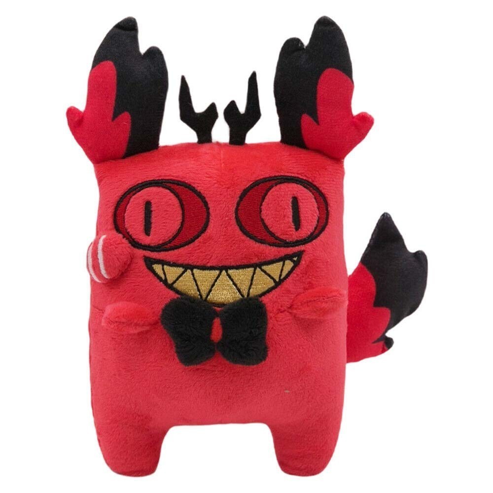 Jfmm Hazbin โรงแรม Alastor Cursed ตุ ๊ กตาแมววิทยุ Demon อะนิเมะตุ ๊ กตา Plushie ของเล ่ นยัดไส ้ ของเล ่ น