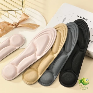 YOYO พื้นรองเท้าผู้หญิง แผ่นเสริมรองเท้า เพื่อสุขภาพ ป้องกันการปวดเท้า Women insoles