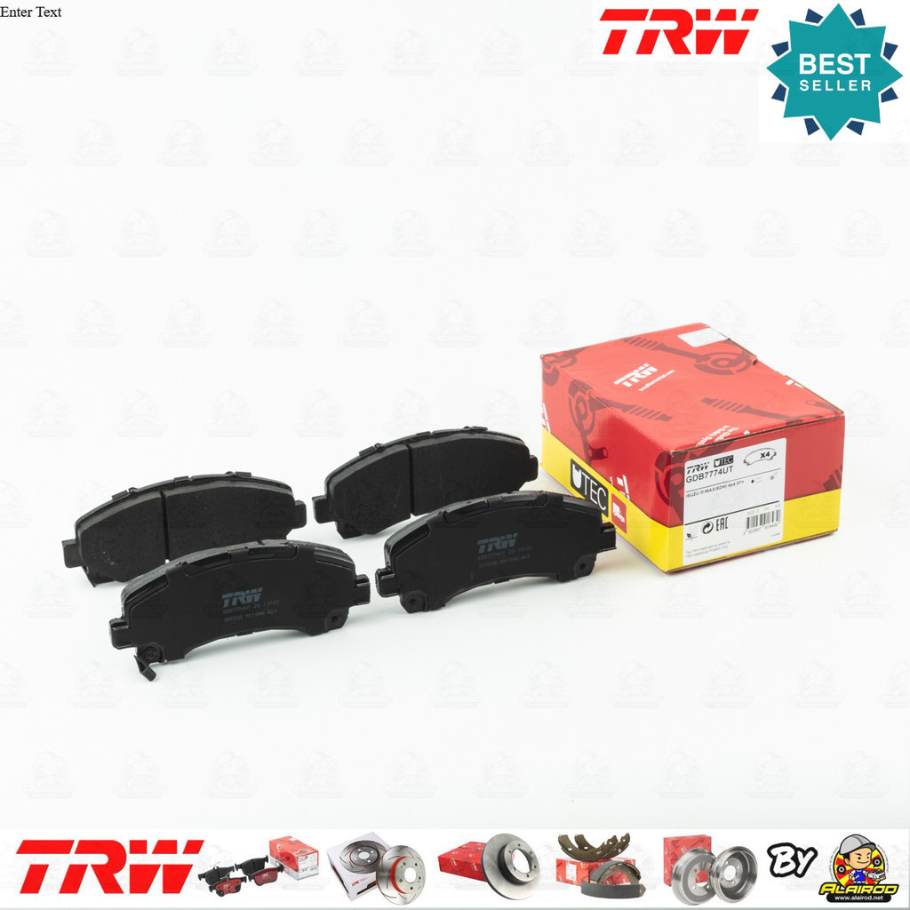 TRW UTEC ผ้าเบรคหน้า Chevrolet Trailblazer, Trailblaser DURAMAX ปี 2013-2017  TRW GDB 7774 UT