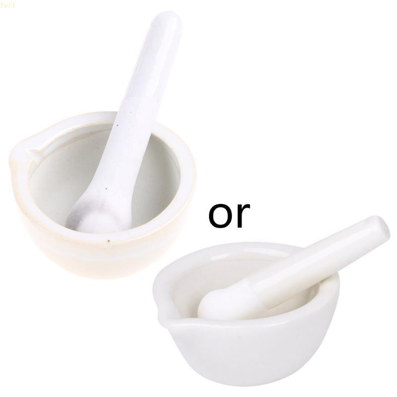 Feti Porcelain Mortar และ Pestle Pepper Mill Mortar Pestle Pugging Pot Kit