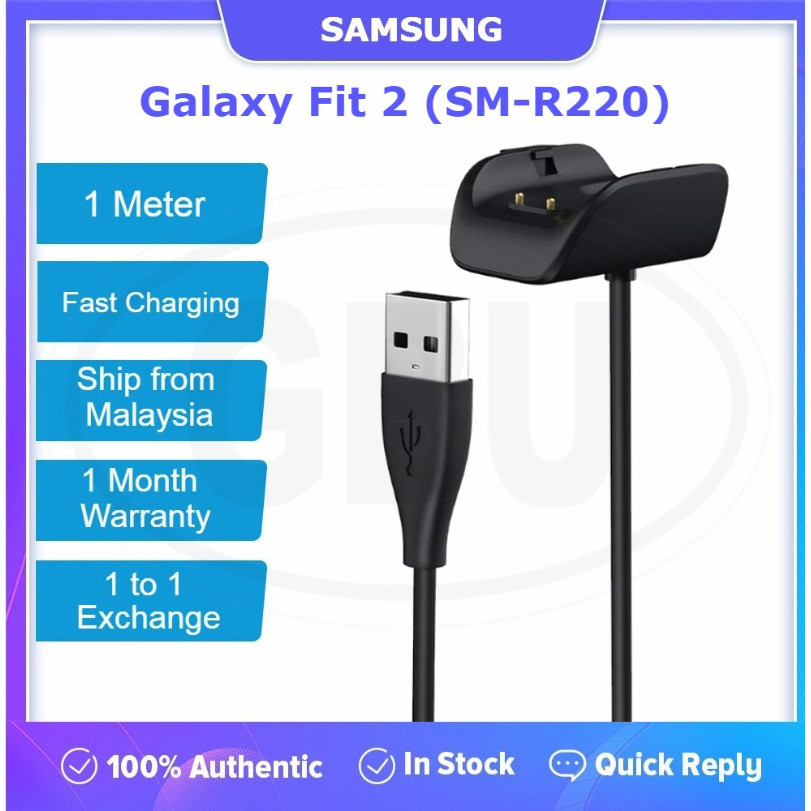 Samsung Galaxy Fit 2 / Fit2 / SM-R220 / R220 สมาร์ทวอทช์ Magnetic USB Data สายชาร์จ - แท่นชาร์จ