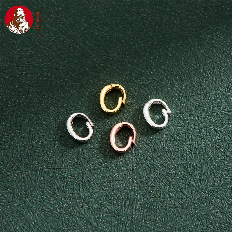 สร้อยคอมุกเงินสเตอร์ลิงส925 พร้อมจี้หยก และ.Adapterหัวเข็มขัดสำหรับการทำเอง